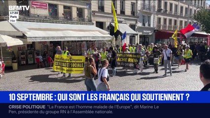 Blocage du 10 septembre: qui sont les Français qui soutiennent le mouvement ?