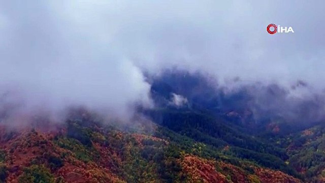 Kastamonu’daki sis görsel şölen sundu