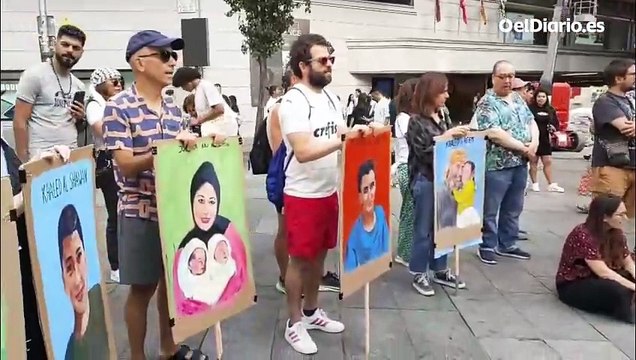 “Mohamed, Khaled, Naya...”: profesores de Madrid claman contra el genocidio 'pasando lista' a los niños asesinados en Gaza