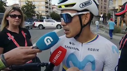 La Vuelta - Orluis Aular : "Mads Pedersen a été meilleur que nous, il faut le féliciter"