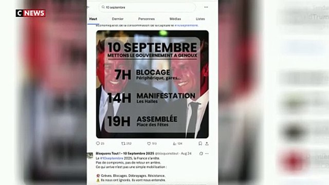 Le mouvement «Bloquons-tout» prend de l'ampleur sur les réseaux sociaux : Mais de quoi s'agit-il vraiment et quels sont les risques ?