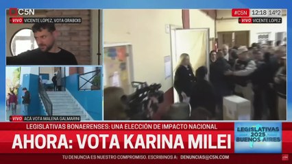 Así votaba Karina Milei