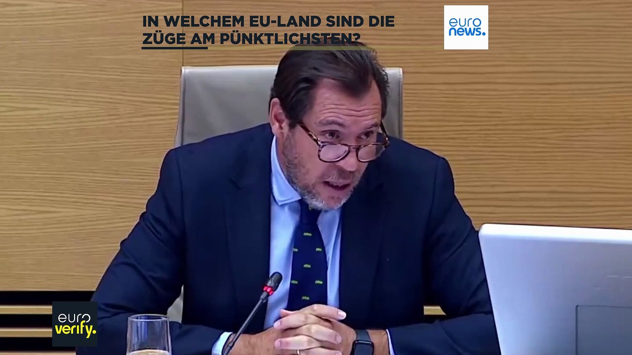 Faktencheck: In welchem EU-Land sind die Züge am pünktlichsten?