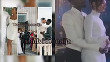 Trending video of Mr eazi wedding with his wife...Femi Otedola speaks at the wedding ceremony Trend video Nigeria
