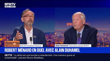Crise politique: pour Robert Ménard, maire (DVD) de Béziers, "il faut que le chef de l'État parte"
