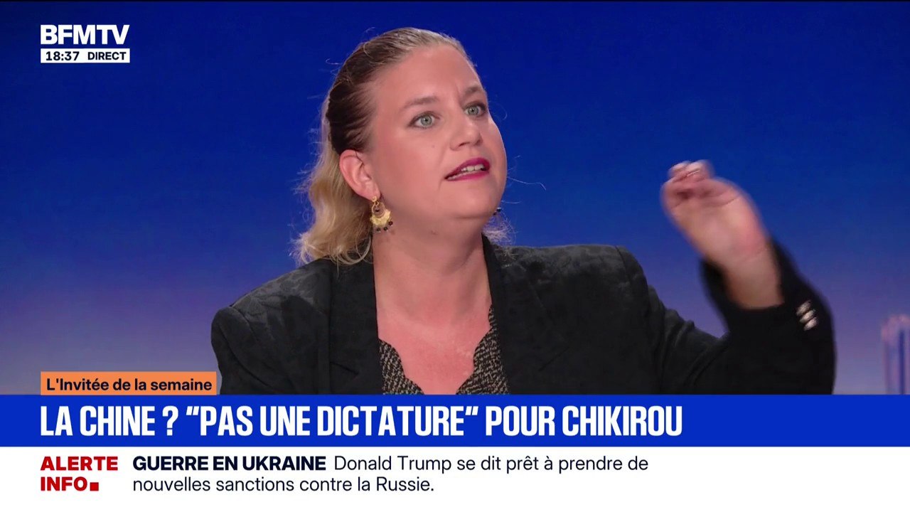 Propos de Chikirou sur la Chine qui "n'est pas une dictature": Mathilde Panot (LFI), souhaite "une France indépendante au service de la paix"