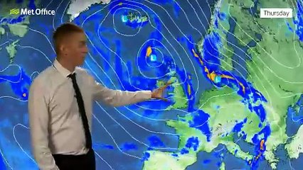 Met Office Sunday evening weather forecast 07/09/2025