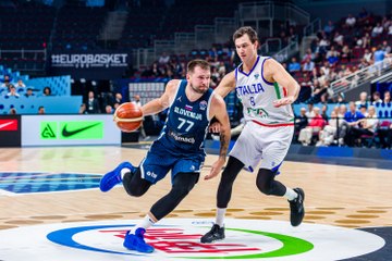 EuroBasket 2025 - Portée par les 42 points de Doncic, la Slovénie élimine l'Italie et file en quarts