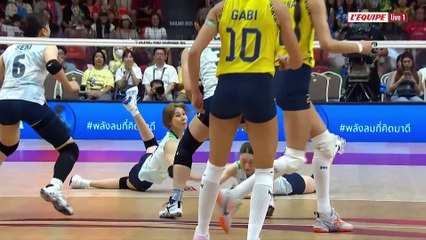 Le replay de Japon - Brésil (Set 2) - Volley