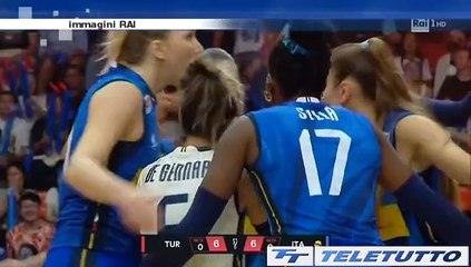 Video News - Anna Danesi e l'Italvolley sul tetto del Mondo