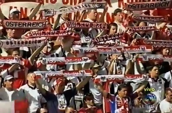 Copa do Mundo 1998 Áustria x Chile (Grupo B) com Luís Roberto (Globo)