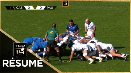 TOP 14 Saison 2025-2026 J01 - Résumé Castres Olympique - Section Paloise