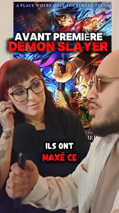 L'avant première démon Slayer
