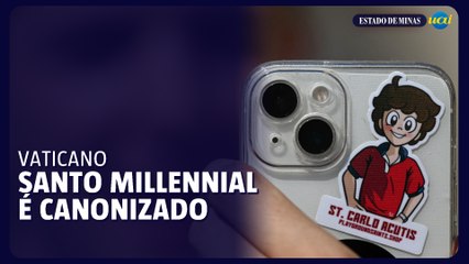 Fiéis celebram a canonização do primeiro santo millennial no Vaticano