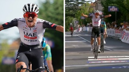 Isaac del Toro sigue triunfando y ahora conquista Italia en el GP Premio Industria & Artigianato