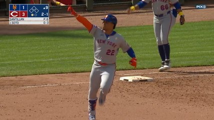 Juan Soto dispara su cuadrangular número 38 ante los Rojos