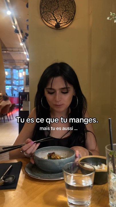 Tu es ce que tu manges et ce dont tu te nourris 💫