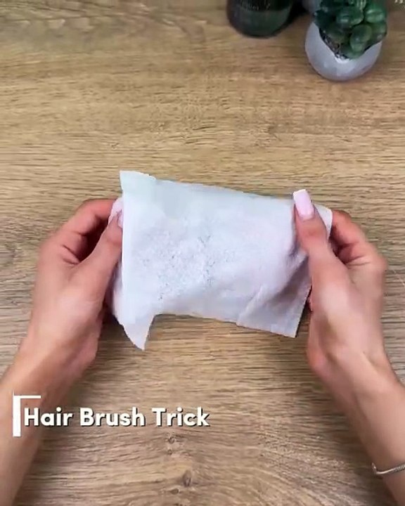 Smart hair brush hack🙌