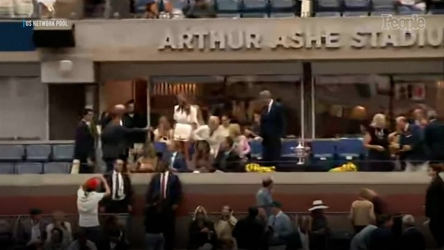 Donald Trump Greeted by 'Wave of Mixed Cheers and Boos' at US Open After TV Stations Were Told to Censor Protest Sounds