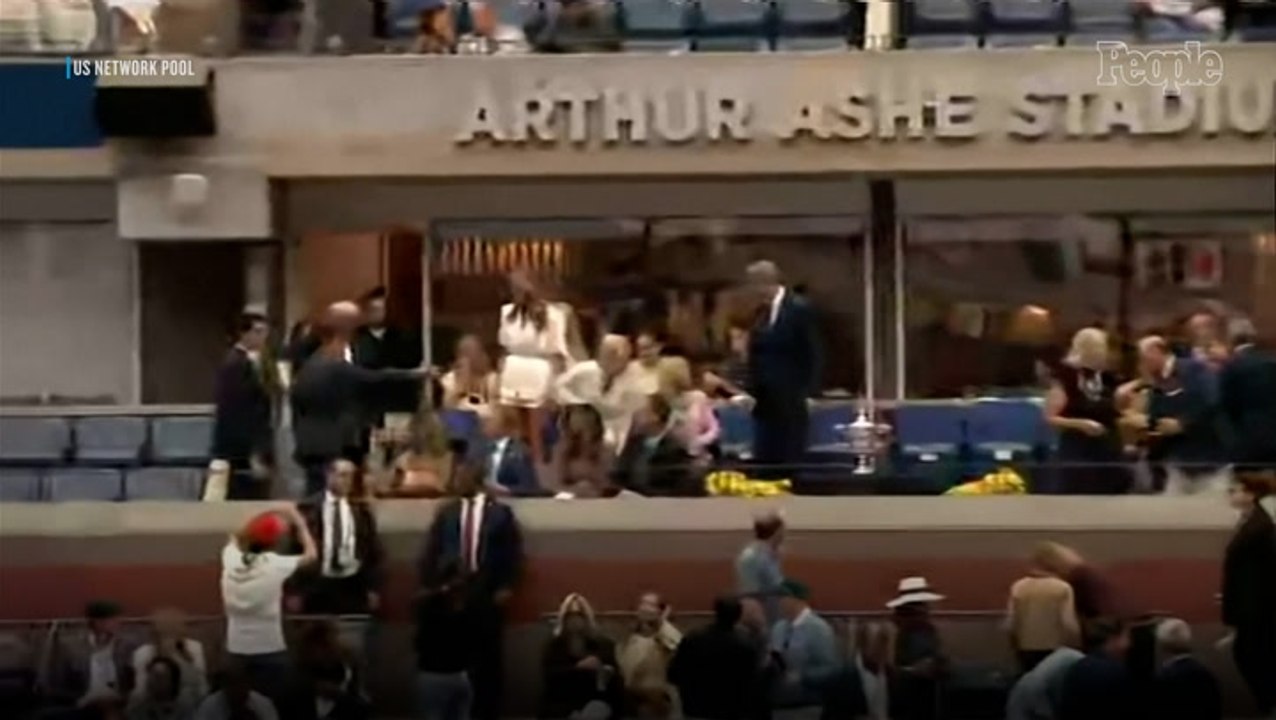 Donald Trump Greeted by 'Wave of Mixed Cheers and Boos' at US Open After TV Stations Were Told to Censor Protest Sounds