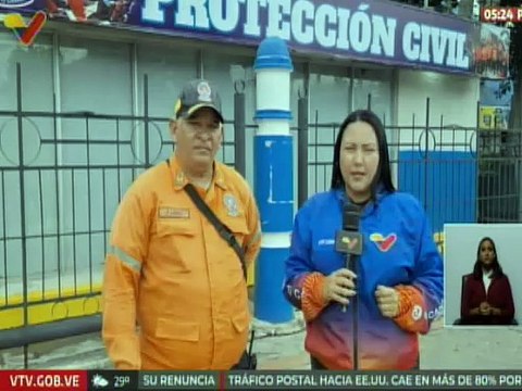 Aragua | Protección Civil se encuentra preparado para atender emergencias por las lluvias en Maracay