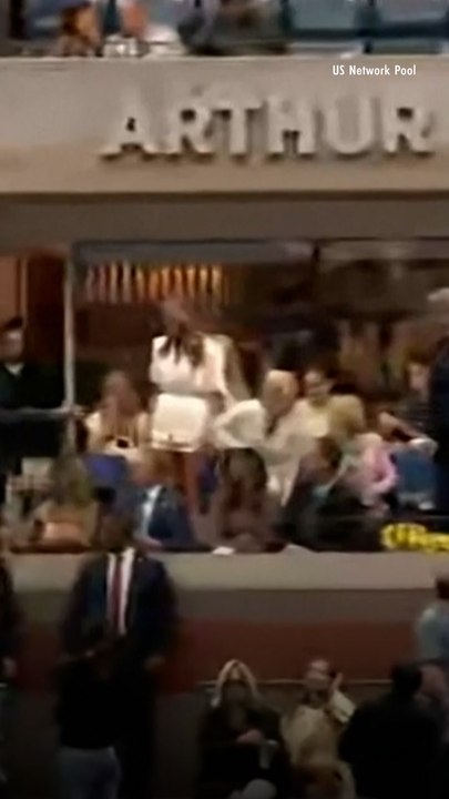 Donald Trump Greeted by 'Wave of Mixed Cheers and Boos' at US Open After TV Stations Were Told to Censor Protest Sounds