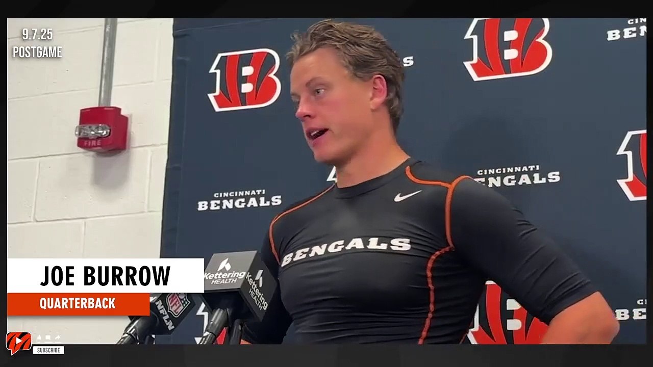 Joe Burrow on Cincinnati Bengals' Win Over Browns