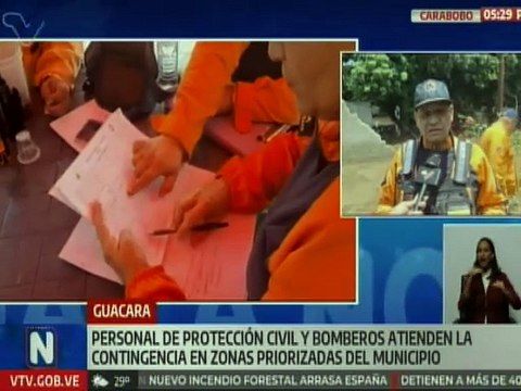 Carabobo | Más de 150 efectivos de Protección Civil se encuentran atendiendo zonas afectadas