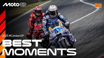 Los mejores momentos de MotoGP | GP de Cataluña 2025