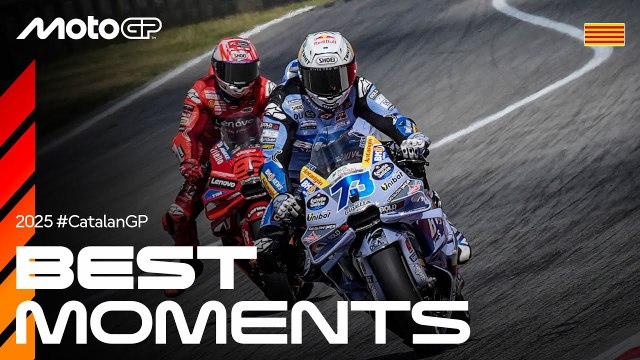 Los mejores momentos de MotoGP | GP de Cataluña 2025