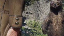🐻 Giant Bear Attack on Arthur Morgan is BRUTAL | Red Dead Redemption 2 Shorts 4K Gameplay RTX5070Ti ULTRA HD Graphics