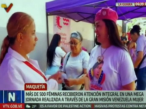 Féminas de La Guaira fueron beneficiadas con jornada integral de la Gran Misión Venezuela Mujer