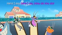 Oggy and the Cockroaches Finger Family | Nursery Rhymes for Children | 4K Video