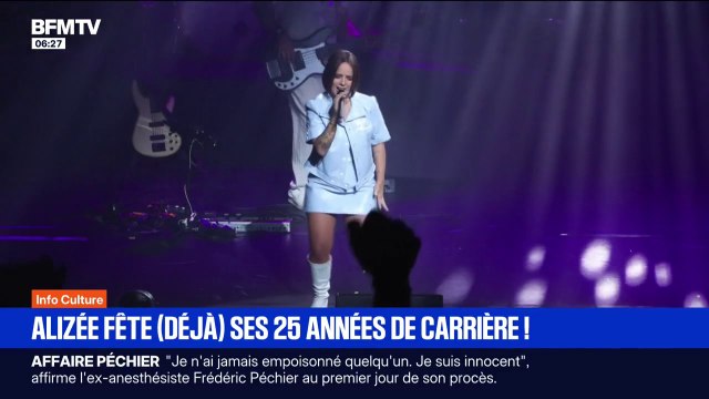 Signé BFM - Dans les coulisses du concert d'Alizée à l'Olympia pour ses 25 ans de carrière