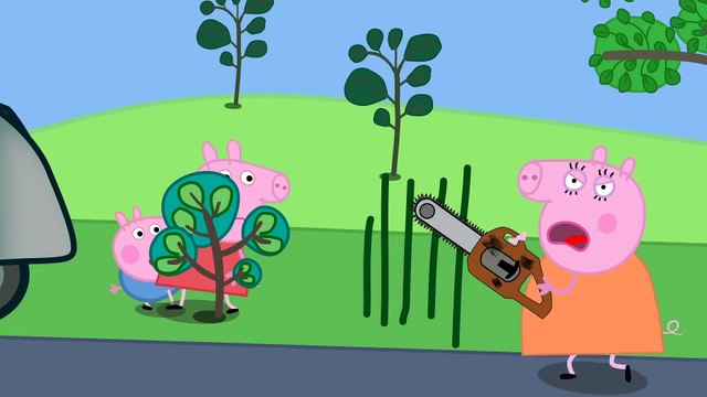 Peppa Family Runs Away Screaming! 😱 Peppa Pig vs Granny Zombie 👻 | Peppa Pig Funny Animation #PeppaPig #ZombiePeppa #GrannyPig