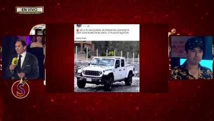 Le roban camioneta del año a Héctor Garza