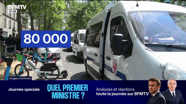 80.000 gendarmes et policiers seront mobilisés pour le 10 septembre