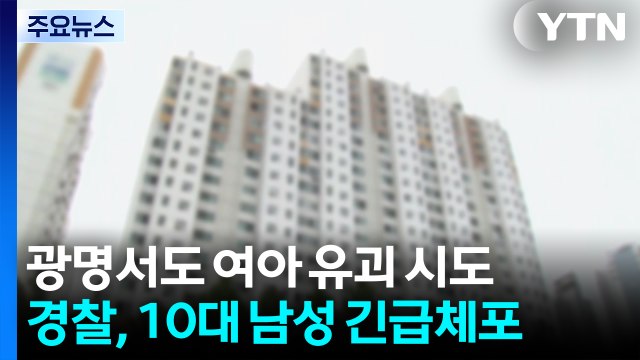 경기 광명에서 8살 여아 유괴 시도한 10대 남성 검거 / YTN
