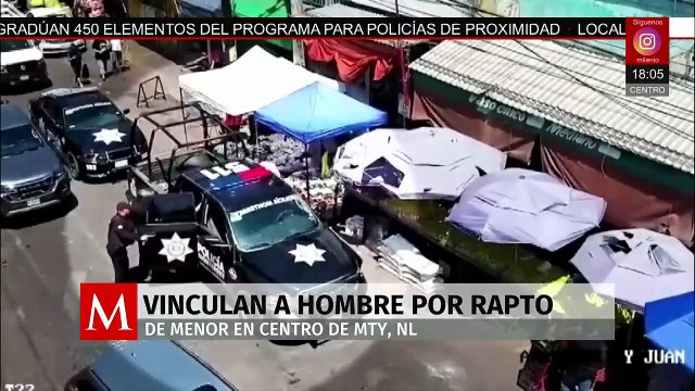 Vinculan a proceso a hombre que raptó a una menor de edad en Monterrey, Nuevo León