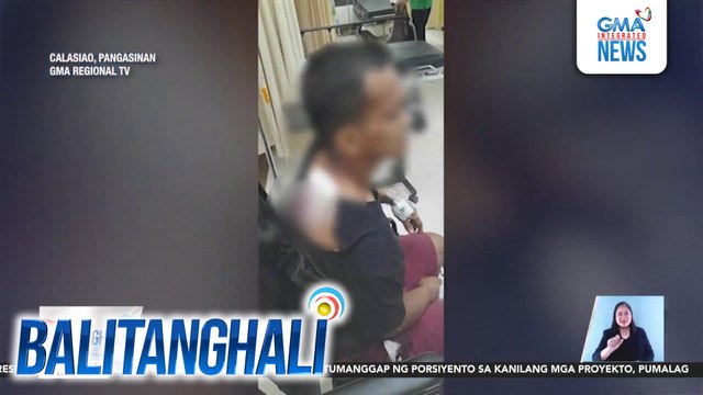 Lalaki, sugatan matapos saksakin sa likod ng kaniyang ka-barangay | Balitanghali