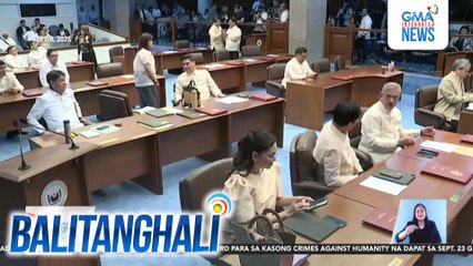 Senate Pres. Pro Tempore Ping Lacson, Chairman na rin ng Blue Ribbon Committee; papangunahan ang imbestigasyon sa flood control projects | Balitanghali