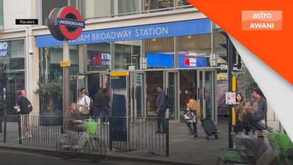 Mogok cetus gangguan perjalanan penumpang kereta api bawah tanah di London