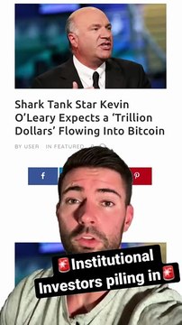 $ TRILLION TO #BITCOIN - Kevin O’Leary #Sharktank Cathie Wood BTC increasing #crypto #price target