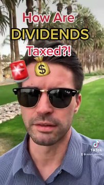 MAJOR PASSIVE INCOME SECRET - How are Dividends Taxed- #shorts