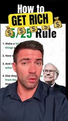 Warren Buffett- “Get Rich following this ONE rule”