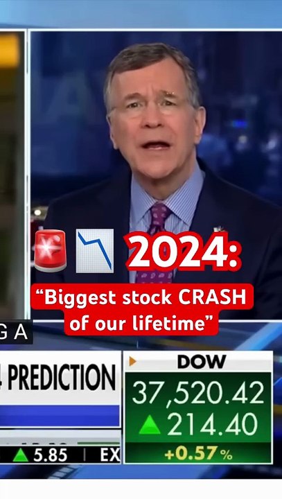 🚨WARNING- Biggest Stock Market Crash of our LIFE TIME in 2024