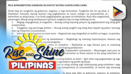 CBCP, hinimok ang mga kabataan na gamitin ang social media platform para bantayan ang mga tiwali; mga politiko at gov’t opisyal na sangkot sa flood control project dapat ring tutukan