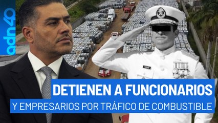 Detienen a 14 servidores públicos y empresarios por robo y tráfico de combustible