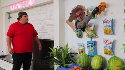 "I Built 5 SECRET ROOMS To Survive EVIL 10 Year Olds 😱🔒 | Crazy Challenge"