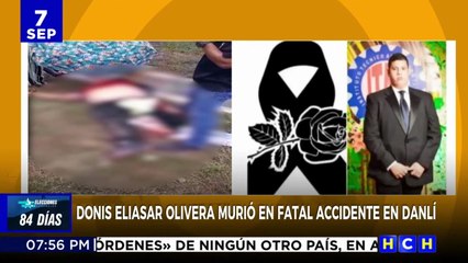 Fallece motociclista que fue embestido por loco al volante en Danlí